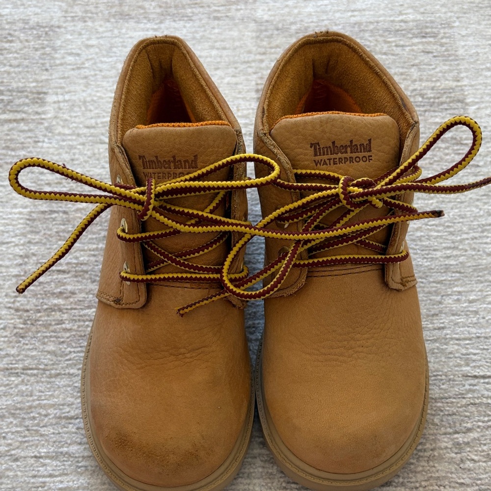 Timberland Toddler Tan Leather Boots
